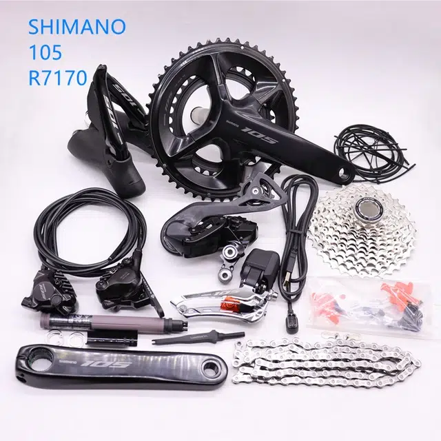 Group R7170 -3 Groupset Shimano 105 Di2 12s Disc Brake R7170 - Ảnh 1