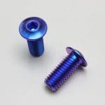 1 con Ốc bình nước đầu dẹp, Ti-parts Flat Head Titanium Bolts For Bottle Cage Mounts - Ảnh 13