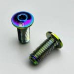 1 con Ốc bình nước đầu dẹp, Ti-parts Flat Head Titanium Bolts For Bottle Cage Mounts - Ảnh 8