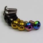 1 con Ốc bình nước đầu tròn hiệu Ti-parts ,Titanium Cycling Bottle Cage Bolt Button Head Bidon Arundel Mandible DTR Elite Rocko Carbon Tacx Ciro