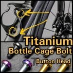 1 con Ốc bình nước đầu tròn hiệu Ti-parts ,Titanium Cycling Bottle Cage Bolt Button Head Bidon Arundel Mandible DTR Elite Rocko Carbon Tacx Ciro - Ảnh 4
