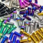 Ốc khóa dĩa sram vào giò dĩa sram, Titanium Bolt for SRAM Direct Mount Road Chainring 12 speed DUB RED E1 eTap AXS Force Rival Titanium Screw Grade 5 - Ảnh 2