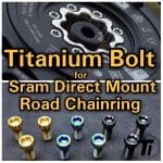 Ốc khóa dĩa sram vào giò dĩa sram, Titanium Bolt for SRAM Direct Mount Road Chainring 12 speed DUB RED E1 eTap AXS Force Rival Titanium Screw Grade 5 - Ảnh 4