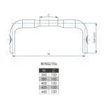 Ghi đông Profile Design WING/10a Base Bar - Đen (Black) - Ảnh 6