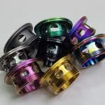 1 con Ốc giò dĩa hiệu Ti-Parts Titanium Crank Arm Cover Cap for Shimano | 105 Ultegra Dura Ace R8000 R8100 R9100 R9200 Di2 XT XTR DEORE M8000 M9000 M785 - Ảnh 2