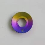 1 con Ốc giò dĩa hiệu Ti-Parts Titanium Crank Arm Cover Cap for Shimano | 105 Ultegra Dura Ace R8000 R8100 R9100 R9200 Di2 XT XTR DEORE M8000 M9000 M785 - Ảnh 4