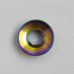 1 con Ốc giò dĩa hiệu Ti-Parts Titanium Crank Arm Cover Cap for Shimano | 105 Ultegra Dura Ace R8000 R8100 R9100 R9200 Di2 XT XTR DEORE M8000 M9000 M785 - Ảnh 9