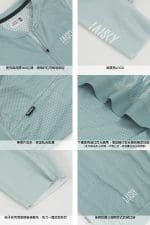 Áo đạp xe Baisky, Nữ, Short Jersey màu Compared Fog Gray - Ảnh 4