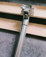 Cốt yên Derosa, size 27.2mm, chất liệu nhôm, dài 300mm (Hàng không hộp)