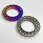 Khóa tool ngoài dĩa thắng Ti-Parts Shimano/sram 3D Printed Titanium Centerlock Rotor Lockring| Shimano SRAM DT Swiss - Ảnh 2