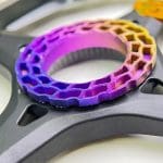 Khóa tool ngoài dĩa thắng Ti-Parts Shimano/sram 3D Printed Titanium Centerlock Rotor Lockring| Shimano SRAM DT Swiss - Ảnh 5