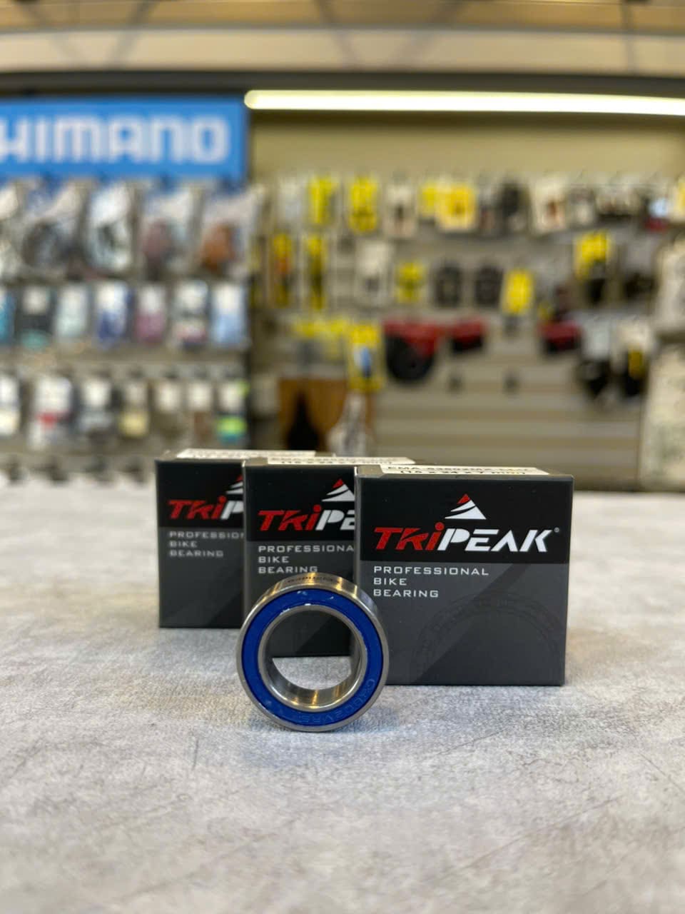 MX-001 EMA-63802MX-LLU-1 (MX-001) #63802 (15 x 24 x 7 mm) Bạc đạn bánh Tripeak Steel Bearing - Max Bearing - Ảnh 1