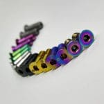 1 Set ( 2 con) Ốc bắt bánh đề Ti-parts Titanium Shimano Jockey Wheel Bolt | SRAM14.2mm pulley wheel Road/MTBDura Ace Ultegra