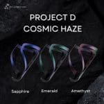 Gọng bình nước bằng Carbon, hiệu Ciclovation PROJECT D - Cosmic Haze