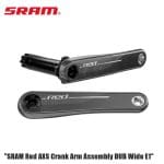 Giò xe đạp hiệu Sram Red E1 DUB Crankarm Assembly Black (Không dĩa)
