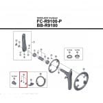 Phụ kiện nam châm Magnet Set, cho giò dĩa Power Shimano Y1VU98080 - Ảnh 7