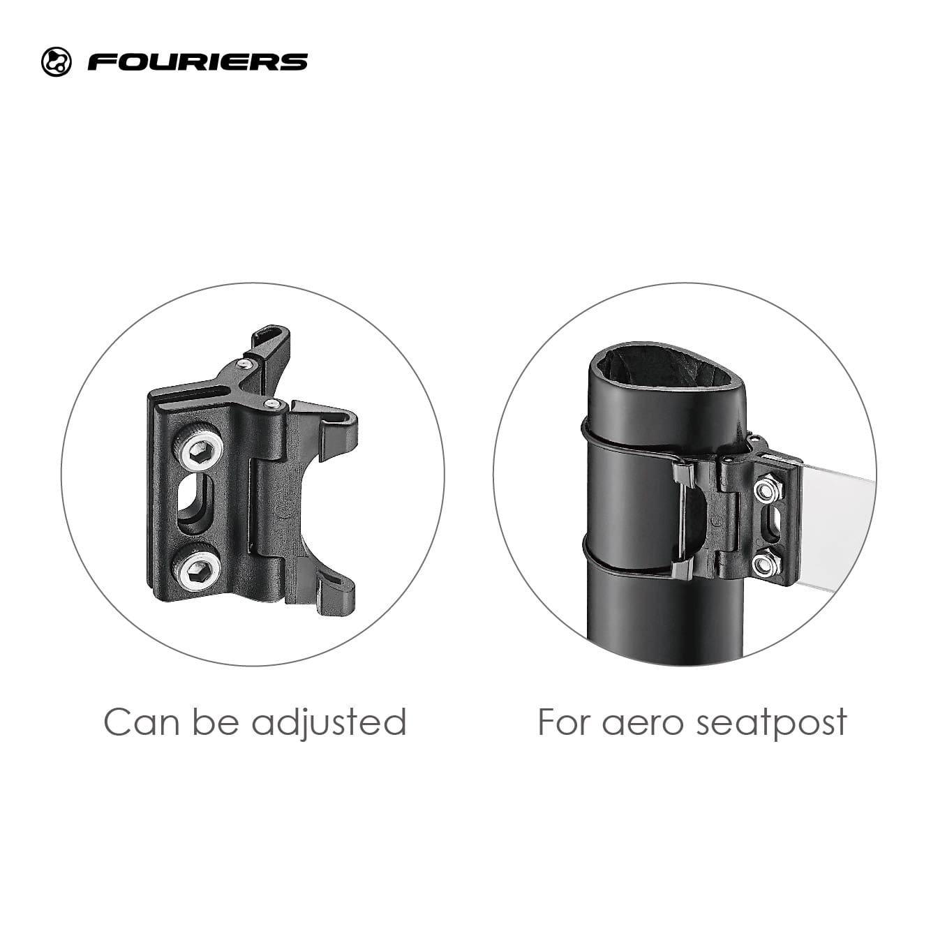 Pát treo số trên cốt yên AC-NAME-AERO-1 Pát treo số trên cốt yên, hiệu Fouriers AC-NAME-AERO - Ảnh 1