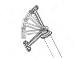Cây ty Chaser Thru Alxe Generic for Roadbike Disc Brake /adjustable length size - Ảnh 3