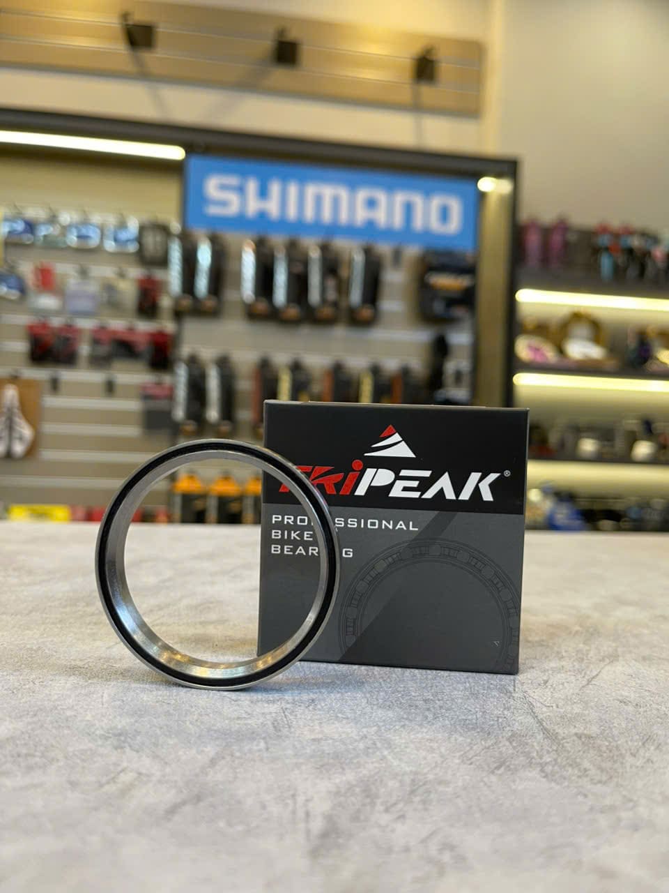 HS-120 EMA-568478-H65A45-1 (HS-120) 56.8x47.8x6.5mm, 45°/45° Tripeak Bạc đạn chén cổ - Ảnh 1