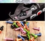 1 con Ốc bình nước titan Chaser M5x14 đầu T20, set 2 cái - Ảnh 2