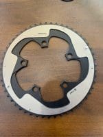 Dĩa Sram X-Glide R Chainring Yaw 110mm for RED 22 11s 52/36T, Falcon Grey - Ảnh 2