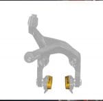 Gôm thắng Sram AM Rim Brake Pads Insert S900 Direct Mount Carbon Pair (11.5118.012.000) - Ảnh 2