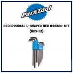 (Tool HXS-1.2) Parktool HXS1.2 Bộ lục giác dài 9 cây 1.5mm-10mm Parktool Professional L-Shaped Hex Wrench Set