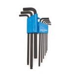 (Tool HXS-1.2) Parktool HXS1.2 Bộ lục giác dài 9 cây 1.5mm-10mm Parktool Professional L-Shaped Hex Wrench Set - Ảnh 2
