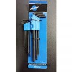 (Tool HXS-1.2) Parktool HXS1.2 Bộ lục giác dài 9 cây 1.5mm-10mm Parktool Professional L-Shaped Hex Wrench Set - Ảnh 5