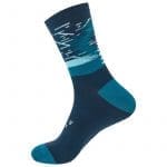 Vớ xe đạp Baisky Sport Socks, freesize, màu Original Intention Blue - Ảnh 3