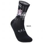 Vớ xe đạp Baisky Sport Socks, freesize, màu Gameover Black