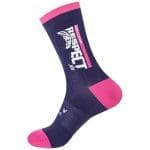 Vớ xe đạp Baisky Sport Socks, freesize, màu Respect purple - Ảnh 3