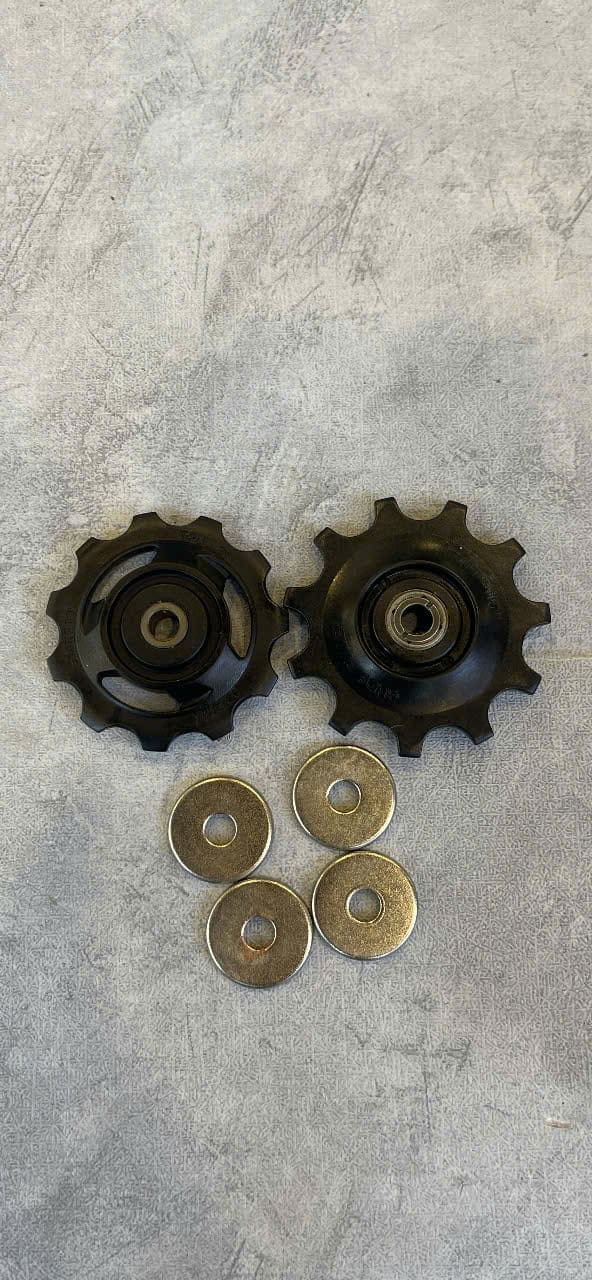 Bánh đề pulley kit (Hàng cũ) Bánh đề Shimano Pulley set (RD-R7000) - Ảnh 1