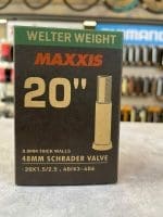 Ruột/Săm xe đạp hiệu Maxxis 20×1.5/2.5 , van AV