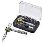 Bộ dụng cụ cần siết ốc 36 món, Chepark Double-End Ratchet Tool Set TIL-375 - Ảnh 2