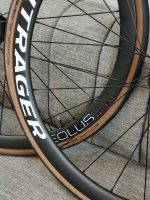 (Hàng cũ) Bánh xe Bontrager AEOLUS ELITE 35 , cối Shimano , kèm vỏ + ruột - Ảnh 2
