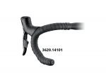 Dây quấn ghi đông xe đạp, Ciclovation Bar Tape | Leather Touch | 3D Carbon | Black 3620.14101 - Ảnh 2