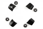Bộ ốc nắp chụp cho giò dĩa Carbon-Ti X-Cover DA9200 Black | for Shimano Dura Ace R9200 / Ultegra R8100 Chainring Bolt Covers - Ảnh 2