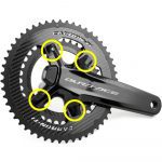 Bộ ốc nắp chụp cho giò dĩa Carbon-Ti X-Cover DA9200 Black | for Shimano Dura Ace R9200 / Ultegra R8100 Chainring Bolt Covers - Ảnh 4