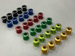 1 con Ốc giò dĩa, Carbon-Ti X-Fix Road kit Chainring Bolt - Ảnh 3