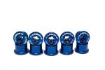 1 con Ốc giò dĩa, Carbon-Ti X-Fix Road kit Chainring Bolt - Ảnh 6