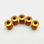 1 con Ốc giò dĩa, Carbon-Ti X-Fix Road kit Chainring Bolt - Ảnh 8