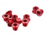 1 con Ốc giò dĩa, Carbon-Ti X-Fix Road kit Chainring Bolt - Ảnh 11