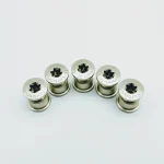1 con Ốc giò dĩa, Carbon-Ti X-Fix Road kit Chainring Bolt - Ảnh 12