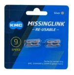 Khóa sên KMC CL566-9 speed Missing Link | Silver