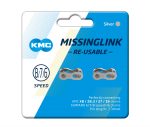 Khóa sên KMC CL573-6/7/8 speed Missing Link | Silver