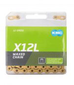 Sên KMC X12L Go Waxed 12 speed Chain | 126L | Ti Gold - Ảnh 3