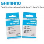 Cổ dê gắn sang dĩa Shimano SM-AD91 Di2 Front Derailleur Clamp Band Adapter - Ảnh 2