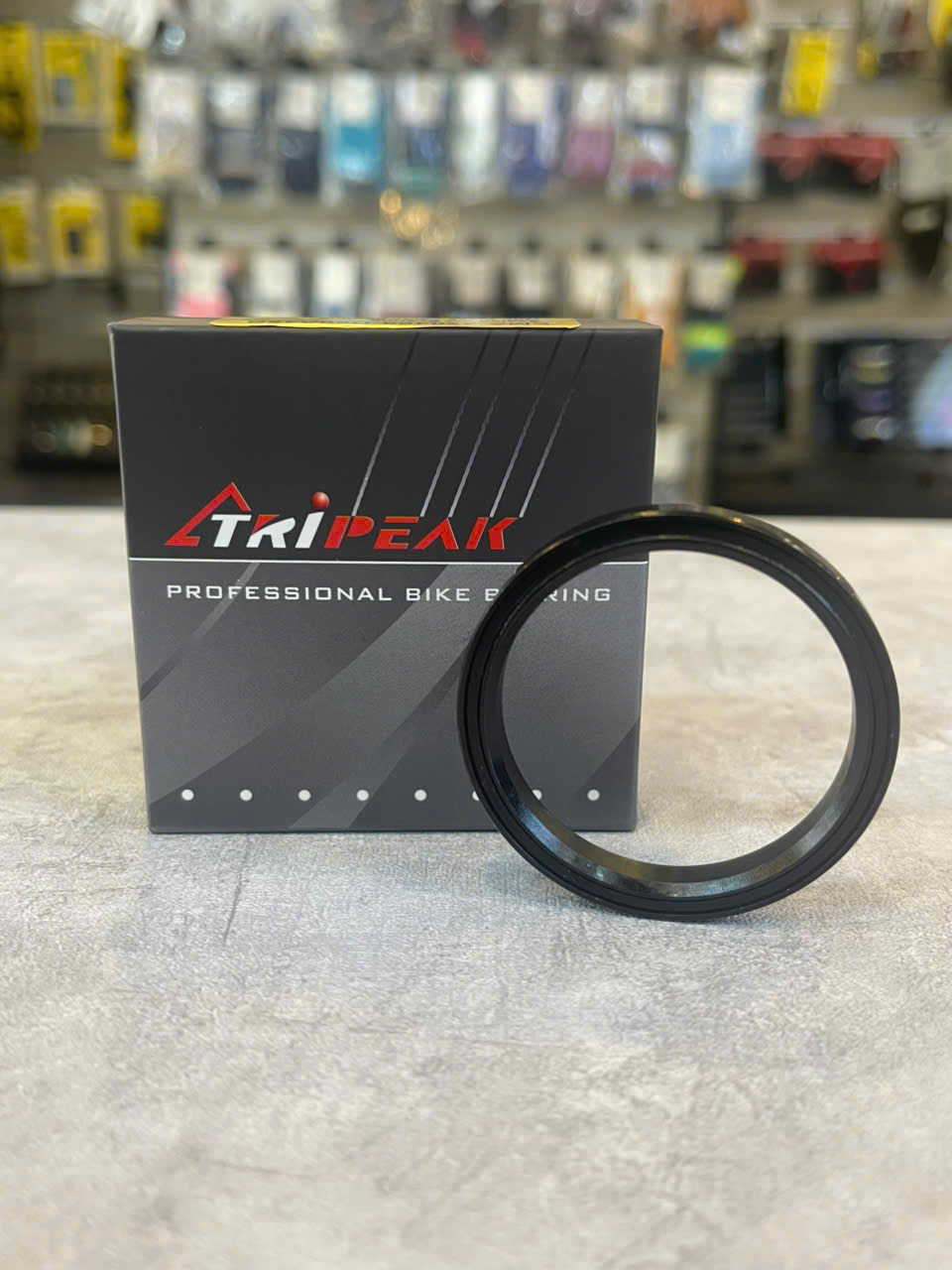 HS-141 EMA-4103015-H70A45B-1 (HS-141) 41 x 30.15 x 7mm, 45°/45° Bạc đạn chén cổ, Tripeak Headset Steel Bearing - Ảnh 1