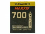 Ruột xe đạp Gravel, Maxxis Ultra Light Bike Inner Tube 700x33/50 | Van FV 48mm